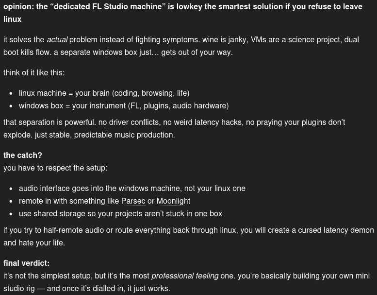 ChatGPT's opinion on the dedicated machine take